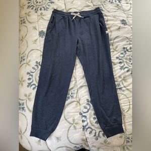 Vuori blue performance joggers women’s small